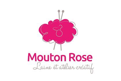 Création logo Mouton Rose