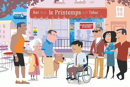 La Française des Jeux et le handicap