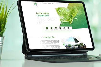 Webdesign - Jardins d'Oron