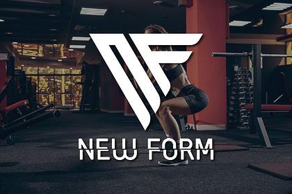 Logo pour new form gym