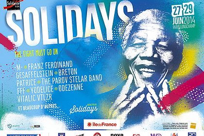 Affiches Festival SOLIDAYS (2006-2014)