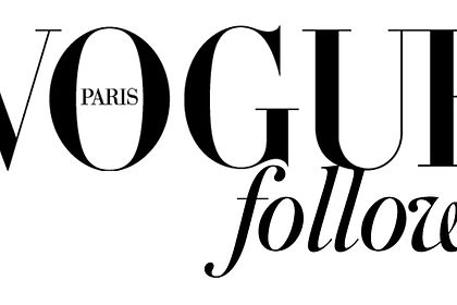 Vogue follows Paris