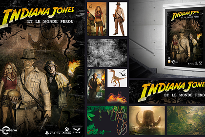 Affiche Indiana Jones