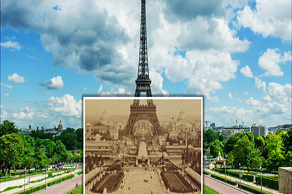 Tour Eiffel AVANT/APRES