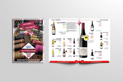 Catalogue de vins