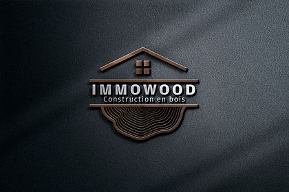 Logo pour un constructeur de maison en bois