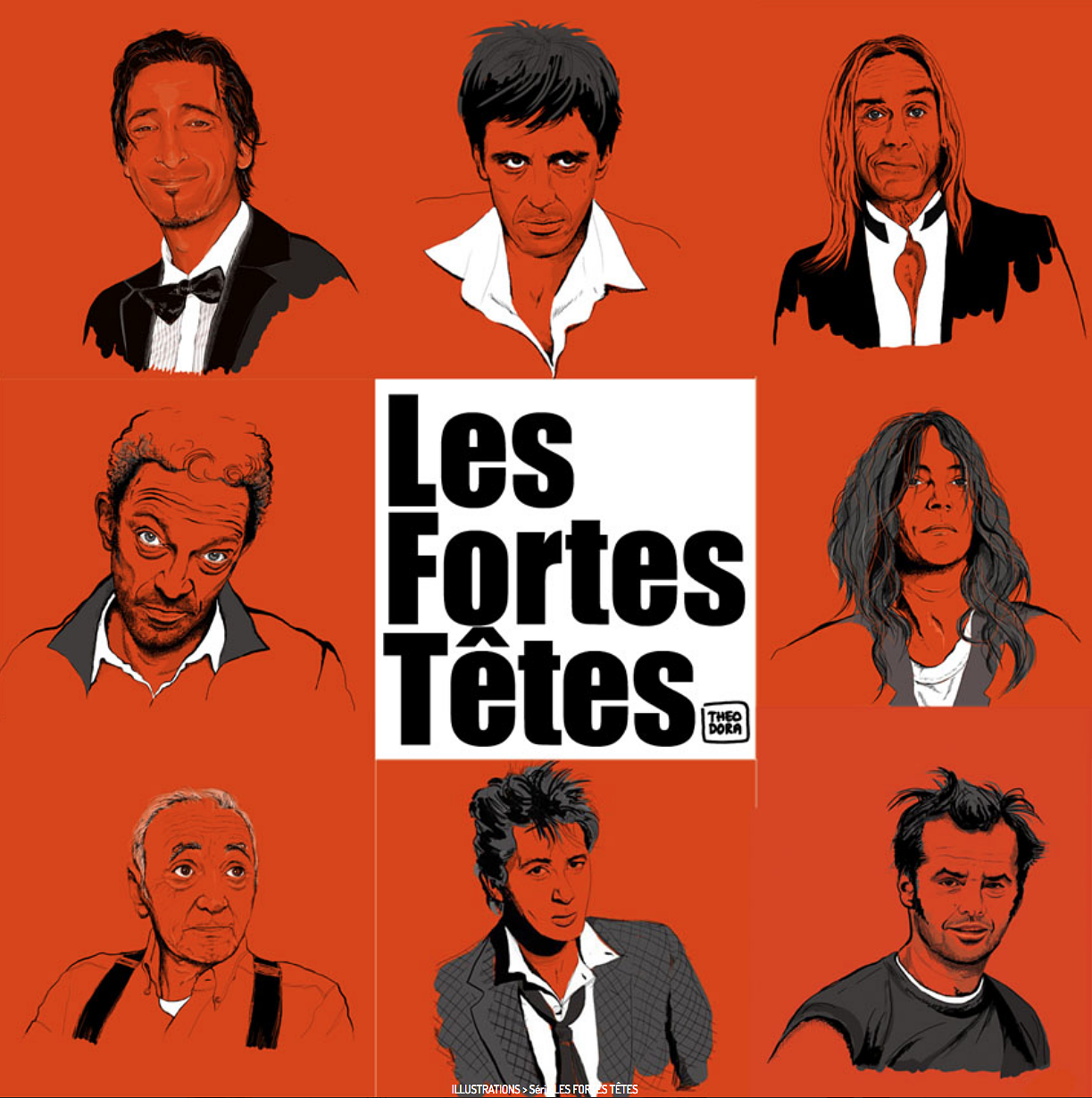 ILLUSTRATIONS > Les Fortes Têtes